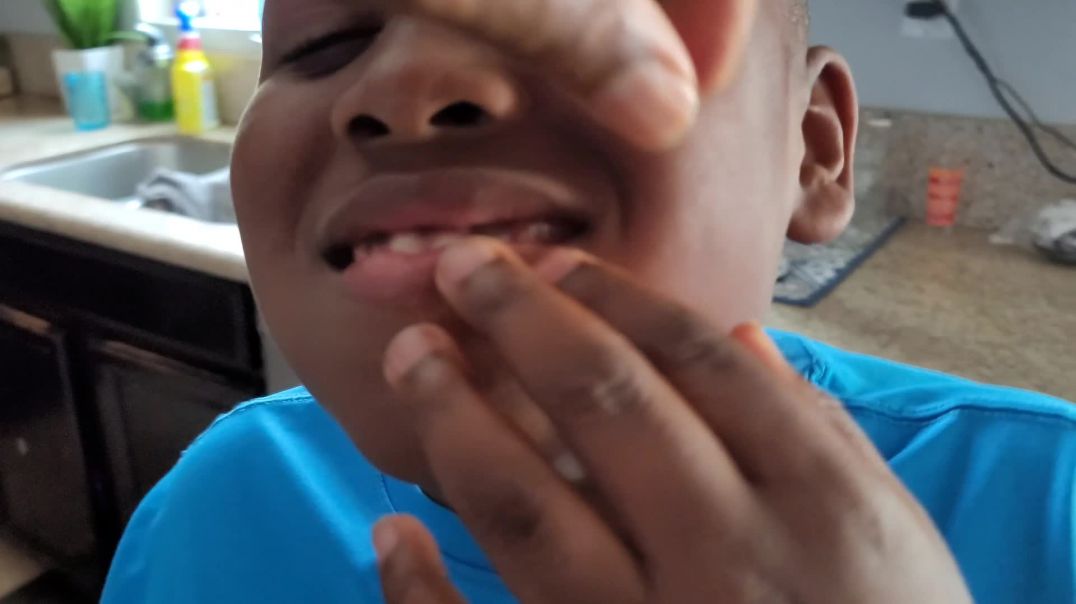 ⁣Voting on Election Day and My son J Funk's tooth FALLS OUT