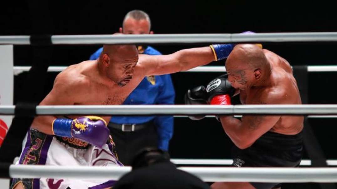 Mike Tyson Vs Roy Jones Jr Full fight