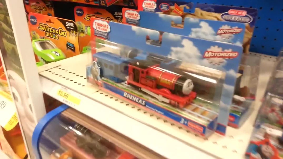 FUN! Kid RACES to Get NEW Thomas and Friends Toy Trains