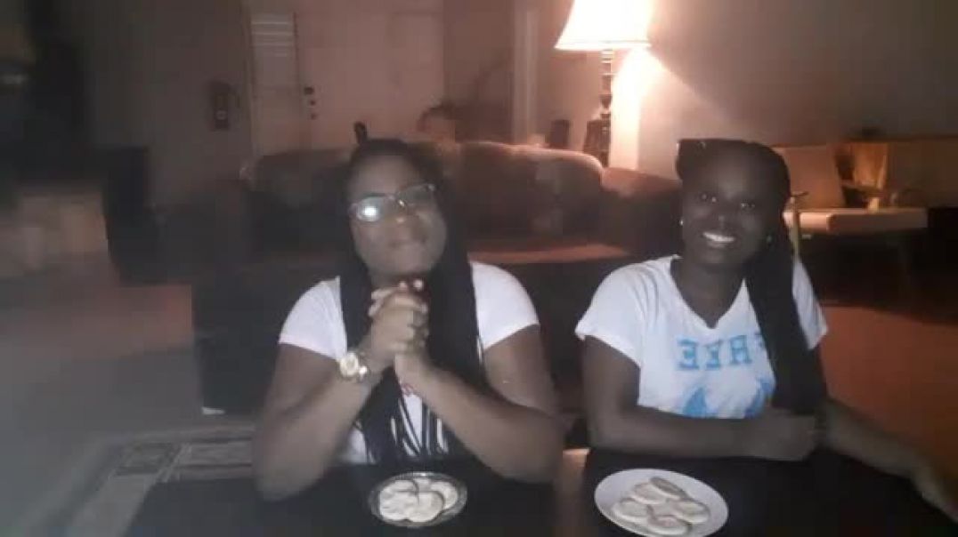 TUFF CRACKERS CHALLENGE WITH MY NIECE HILARIOUS