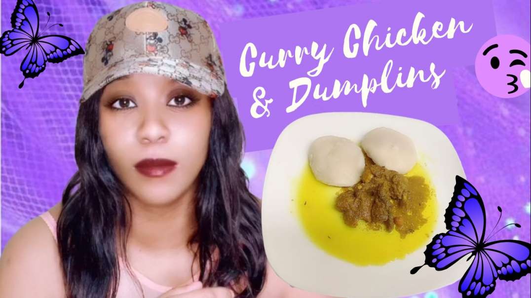 ⁣How I Make My Curry Chicken & Dumplings | Home Cooked Meal
