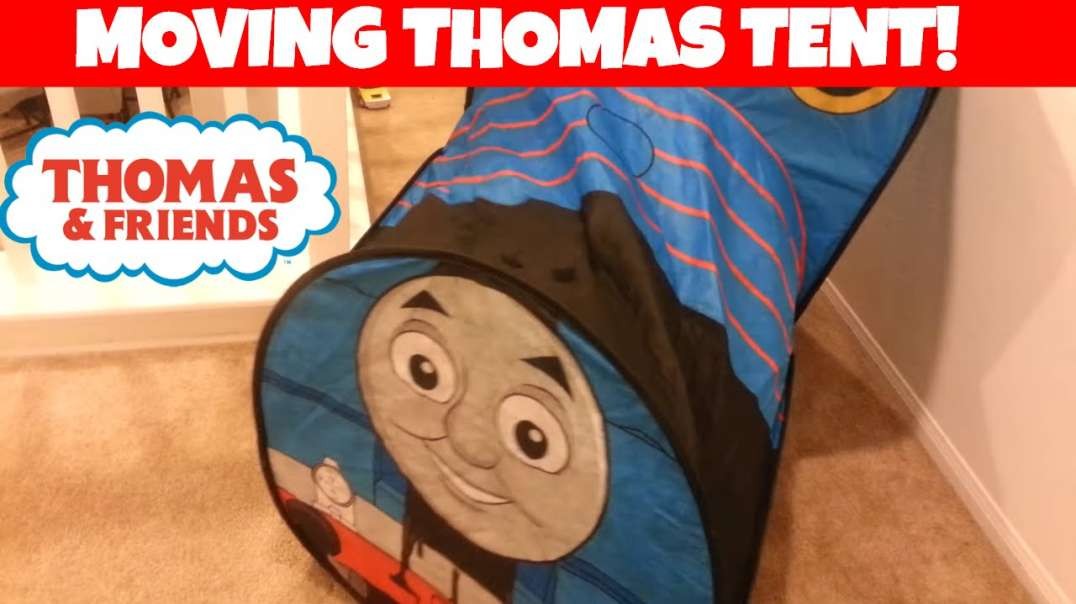 ⁣Thomas The Tank Engine and Friends Moving Vehicle Playhut Train Tent