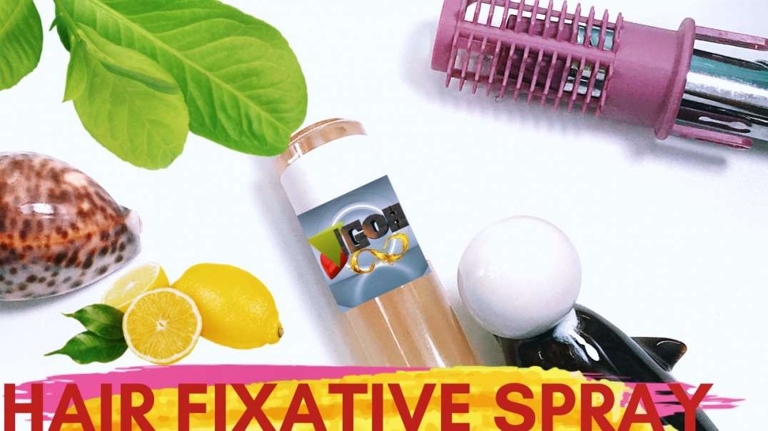 ⁣How to make hair fixative spray | spray gel | spritz gel
