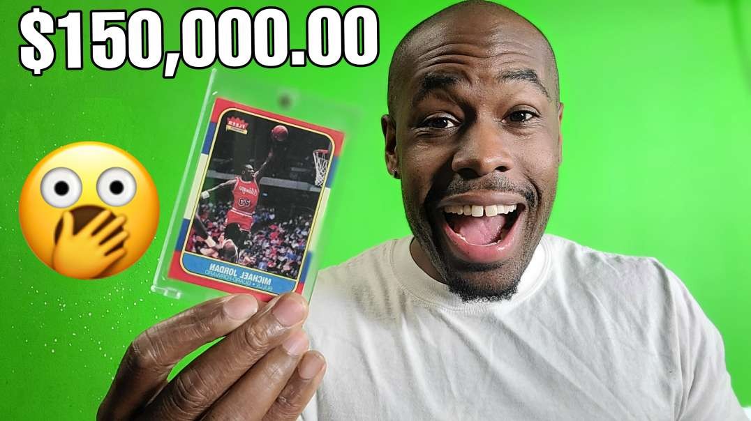Michael Jordan's Rookie Card sells for $150000