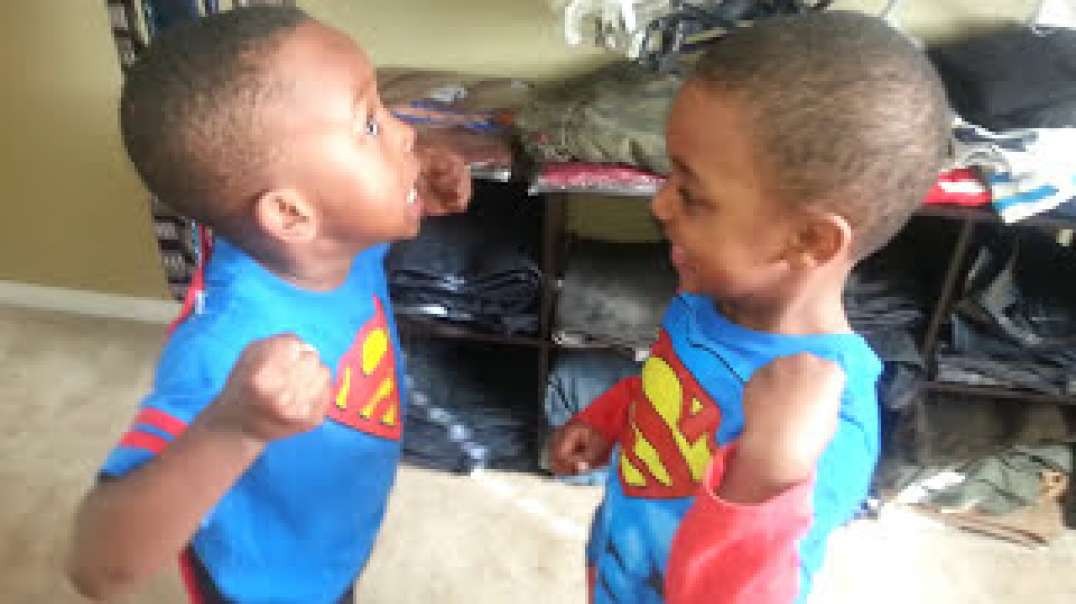 J Funk and Willsworld turn into the SUPERMAN TWINS!!!