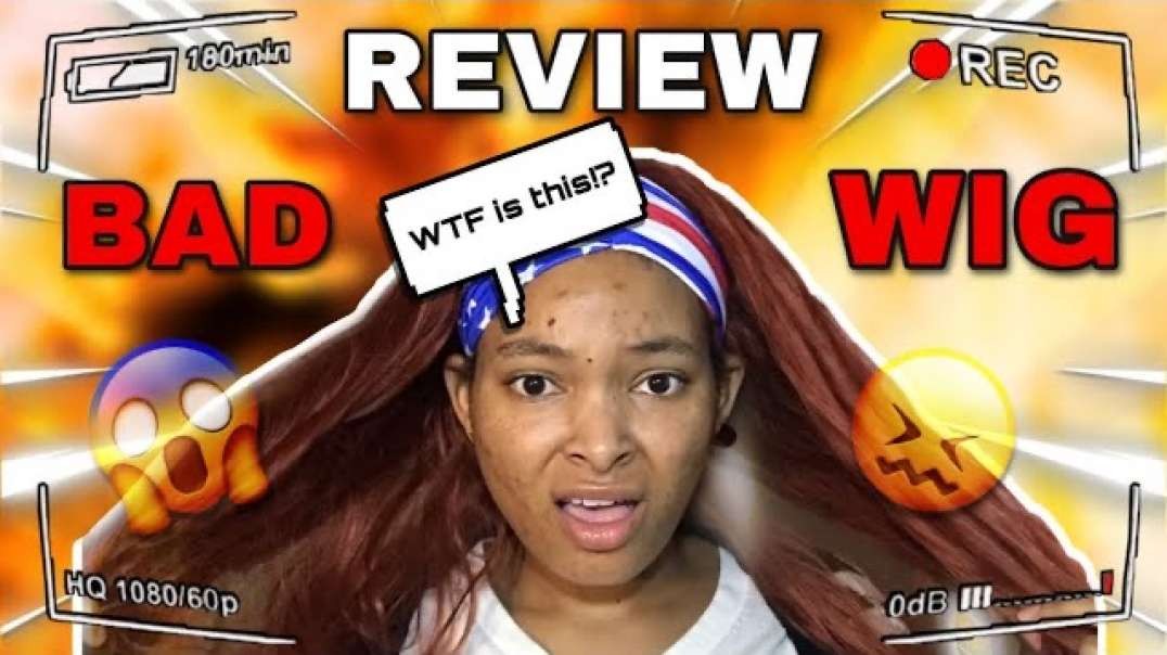⁣CHEAP HEADBAND WIG REVIEW Very Honest WHAT IS THIS!