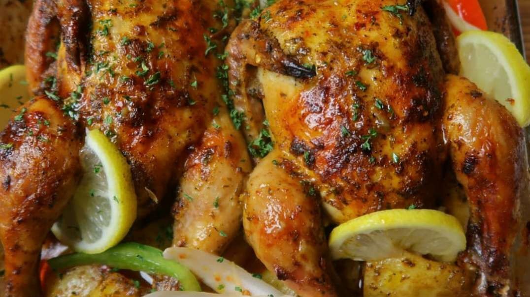 Perfect oven roasted baked cornish hen