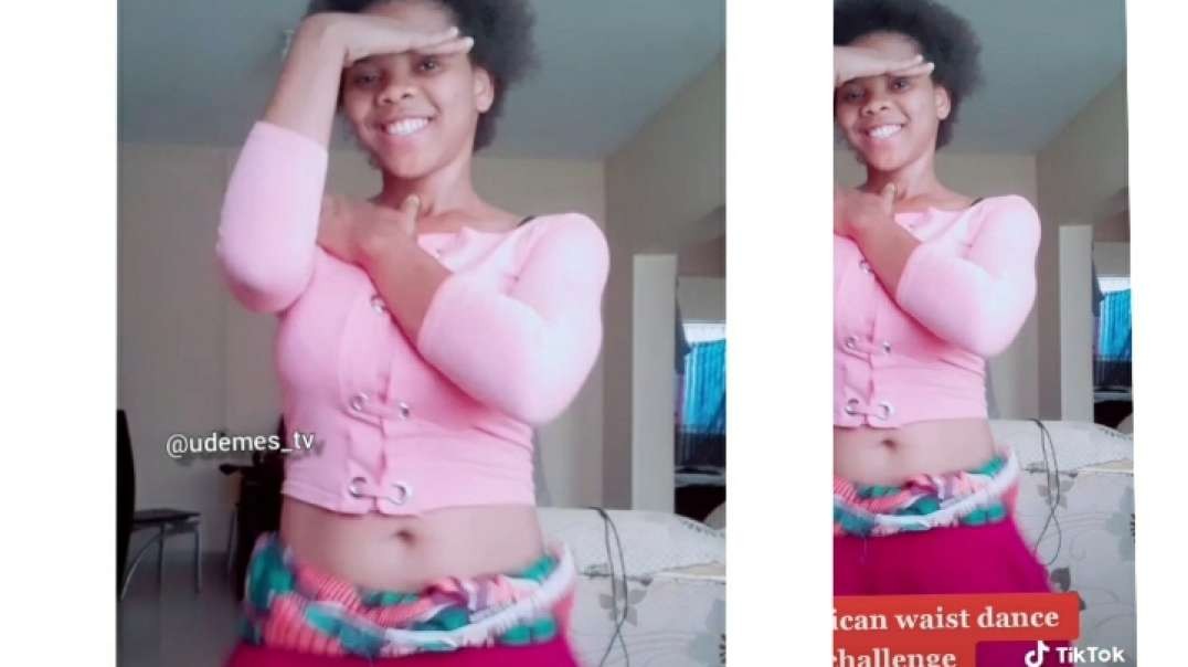 African waist dance challenge (UDEME'S TV )