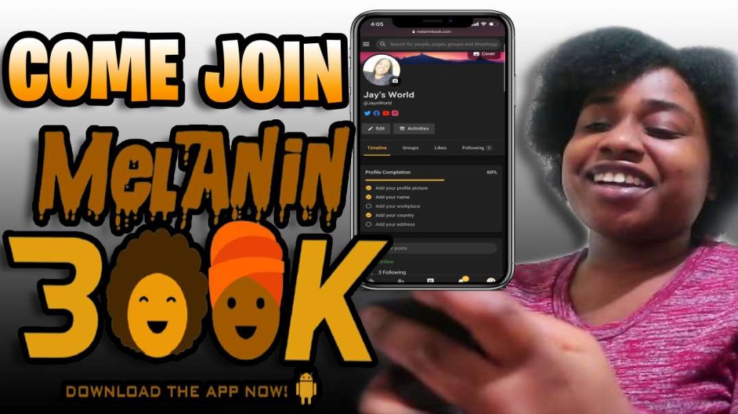 COME JOIN MELANIN BOOK | ANOTHER NEW PLATFORM
