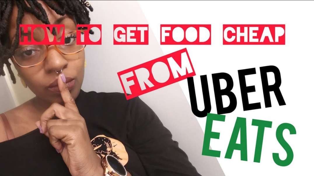 ⁣How to get cheap food from Uber Eats!