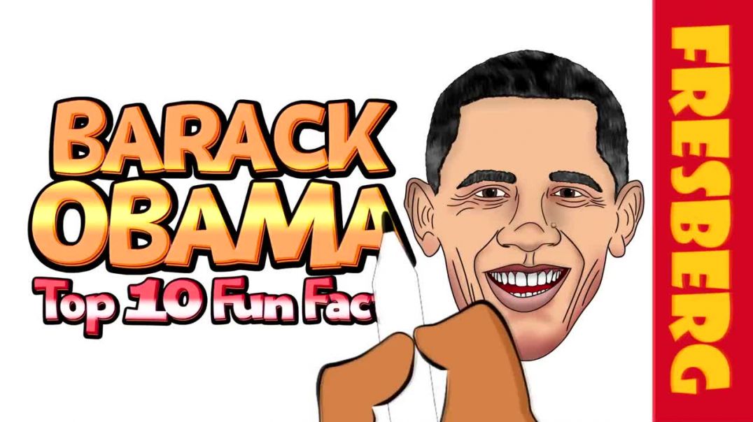 ⁣Barack Obama: 10 Fun Facts you might not know | Educational Cartoons for Students