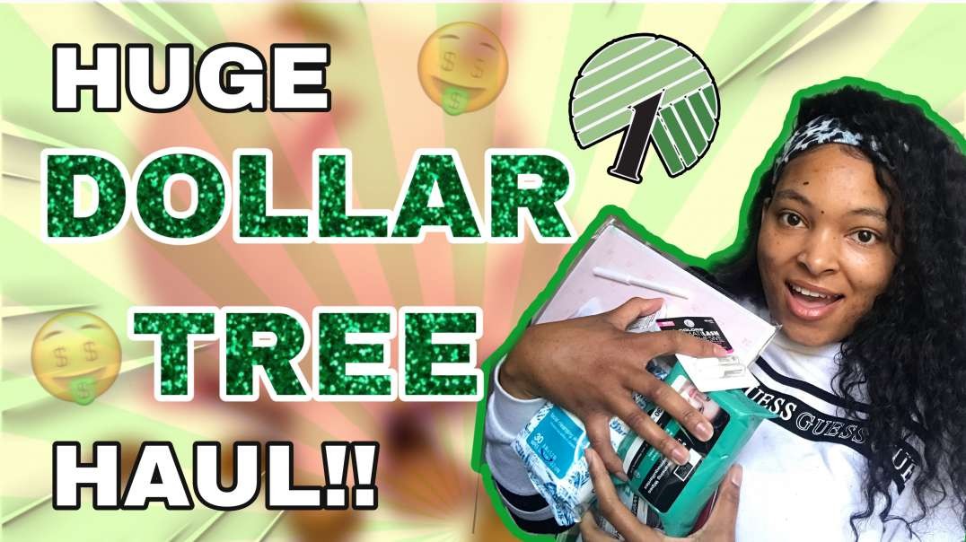 HUGE DOLLAR TREE HAUL!! EVERYTHING IS A $1 OR LESS!!