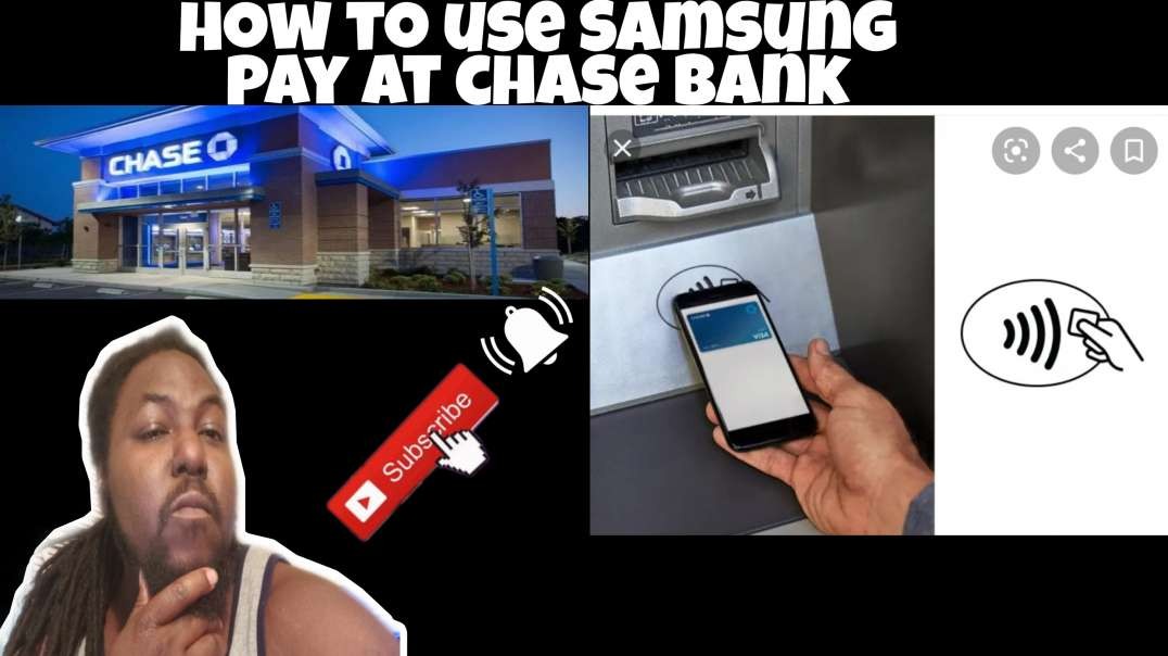 ⁣How to use Samsung pay at chase bank