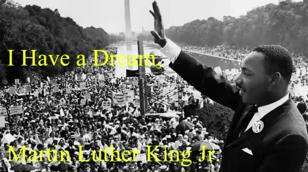 I Have a Dream Speech- Dr Martin Luther King Jr (Audio)