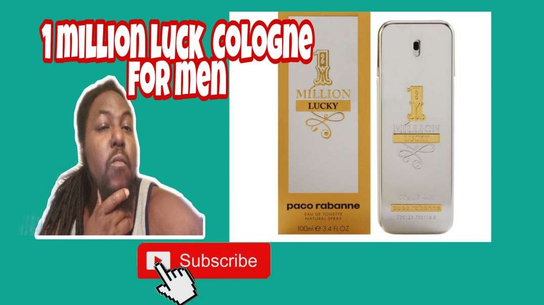 ⁣1 million lucky cologne review