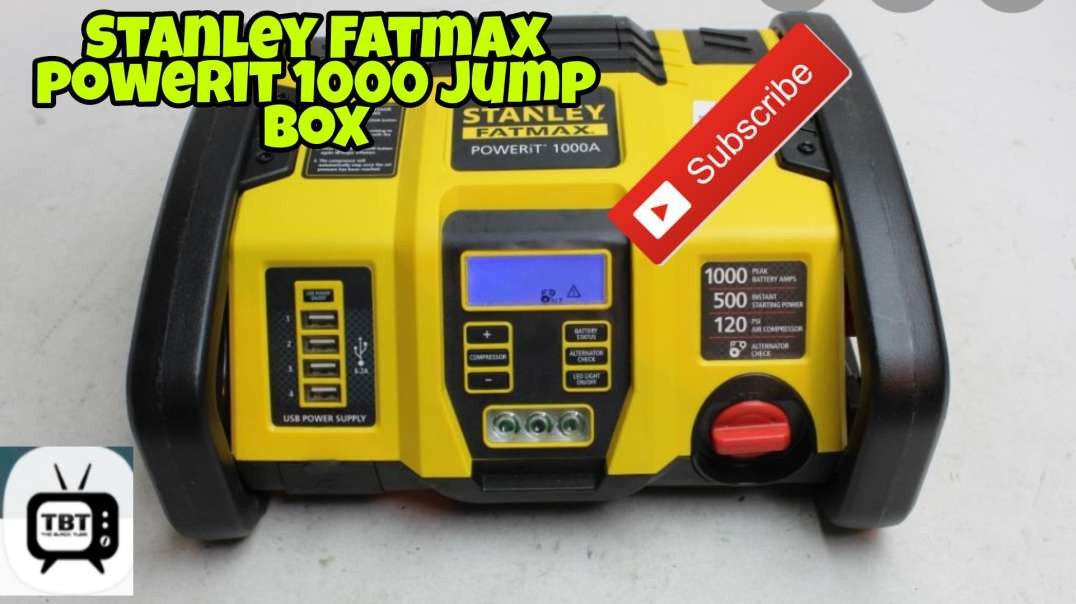 ⁣Stanley Fatmax powerit 1000a jump box review