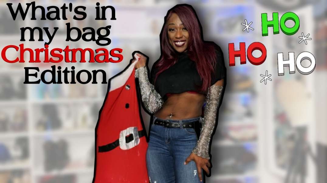 ⁣Whats in My bag Christmas Edition #wimb 2021