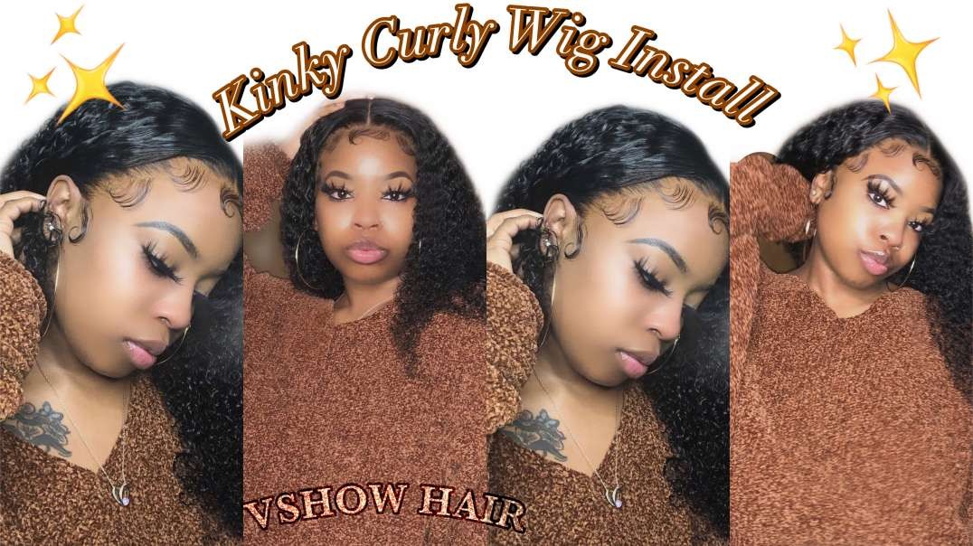 13x6 TRANSPARENT LACE KINKY CURLY WIG | FT. VSHOWHAIR