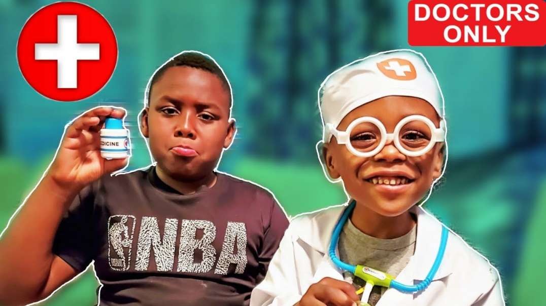 ⁣KID DOCTOR SAVES THE DAY ( KID PRETEND PLAY)