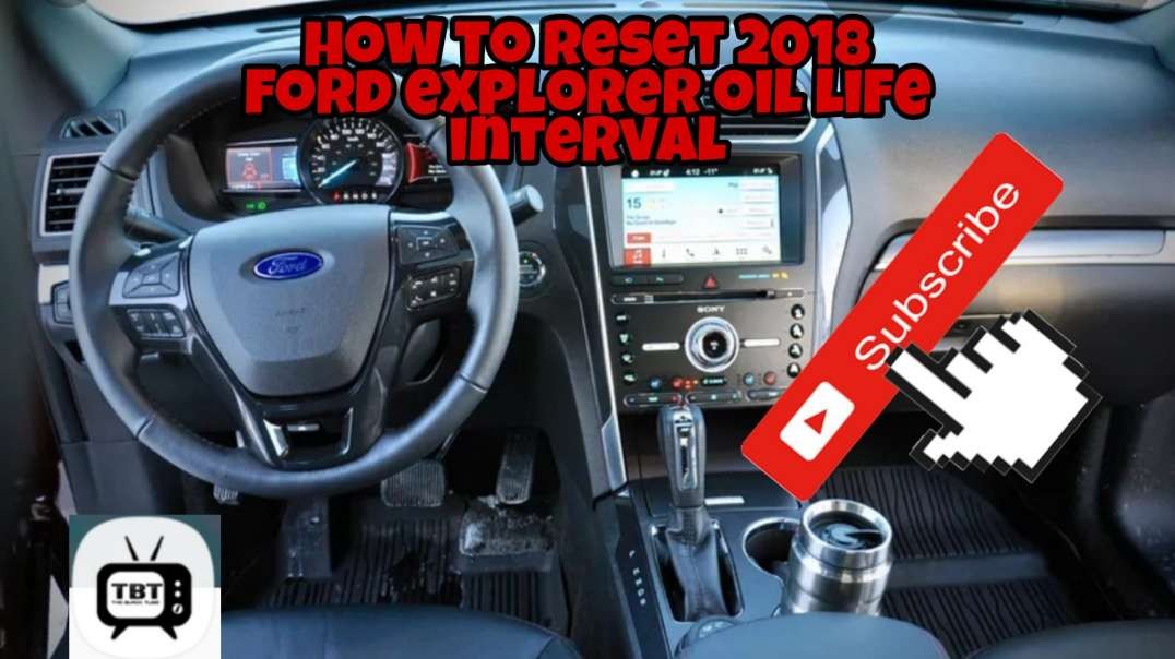 ⁣How to reset 2018 ford explorer oil life