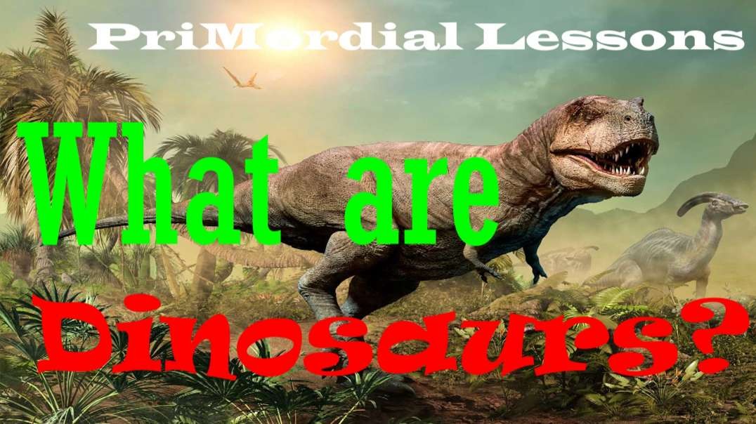 PriMordial Lessons: S01xE03: What are Dinosaurs?