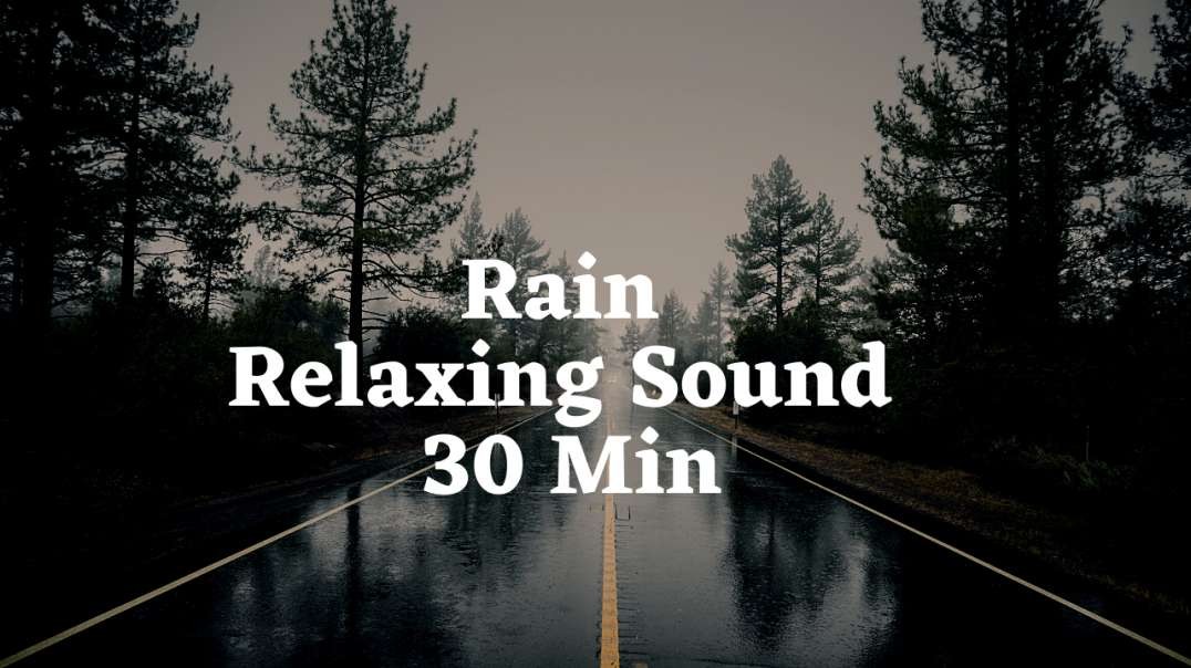 ⁣Rain Relaxing Sound for sleeping | relaxing
