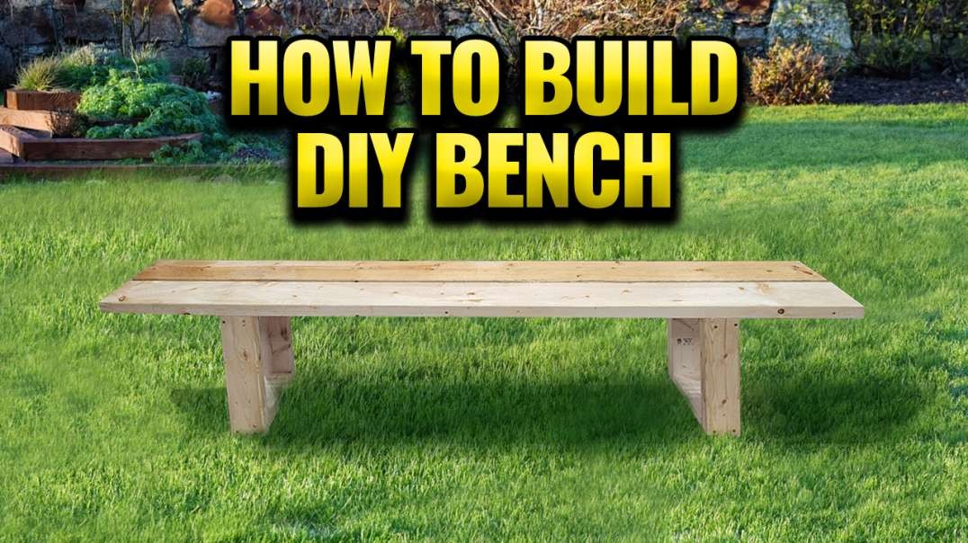 How To Build A Bench _Diy Outdoor Patio Bench