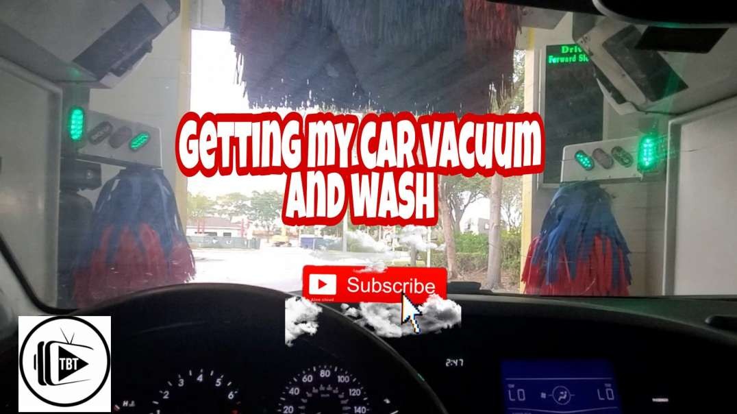 ⁣Getting a vacuum and a car wash vlog