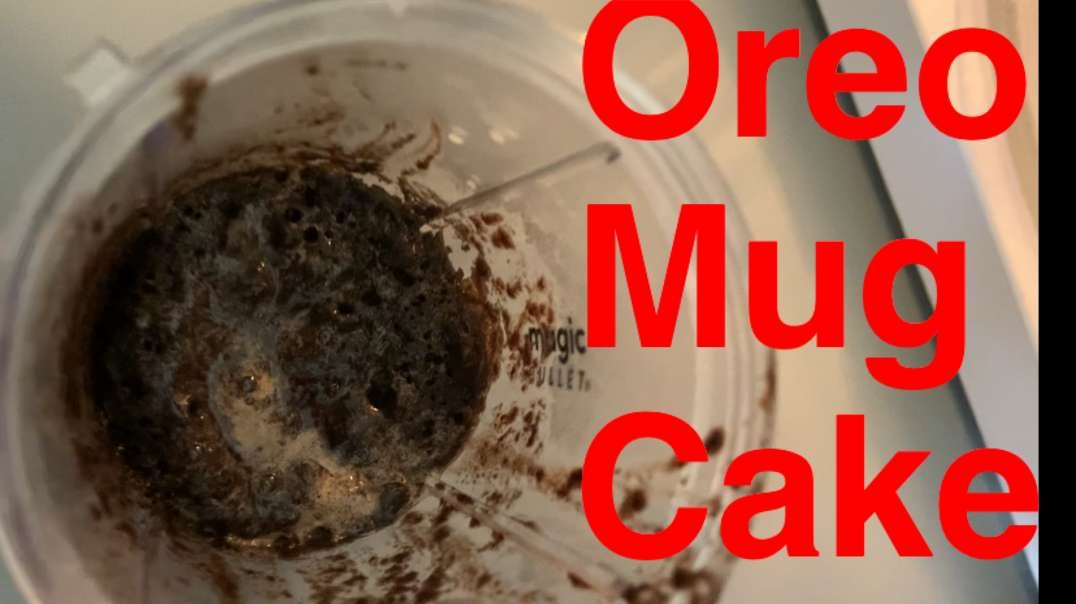 ⁣trim : viral TikTok Oreo mug cake ( the best one so far )