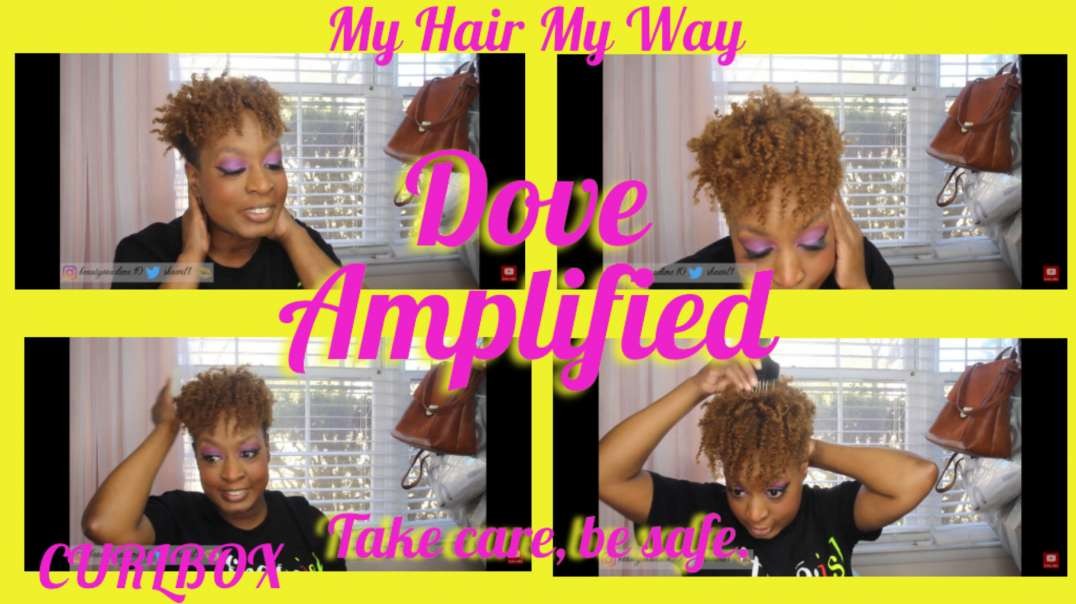 ⁣DOVE AMPLIFIED COLLABORATION _ TYPE 4 HAIR TWO STRAND TWIST OUT _ NATURAL HAIR