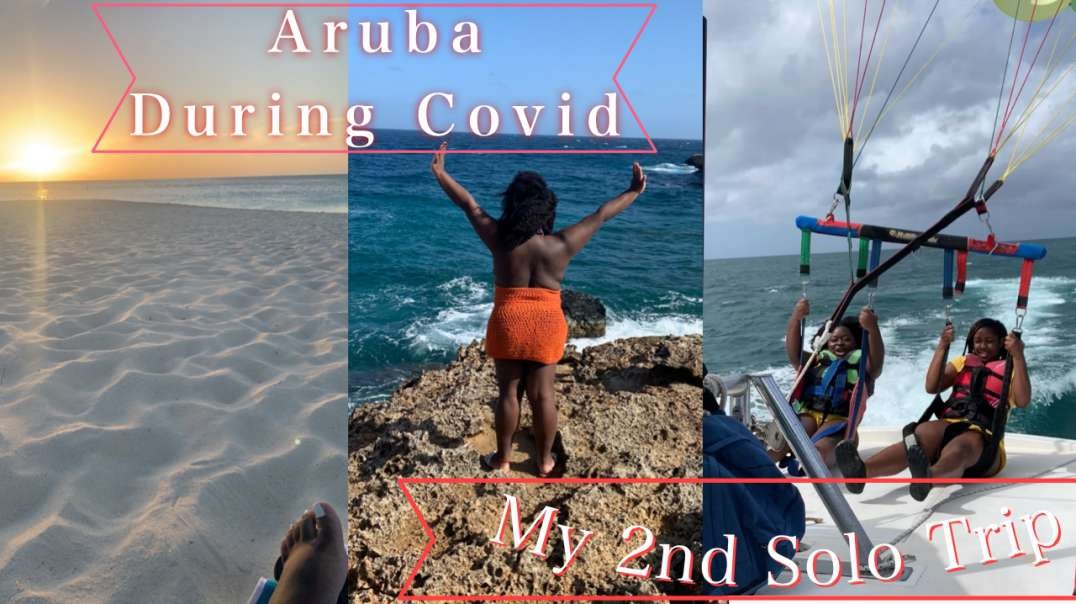 ⁣SOLO TRIP TO ARUBA