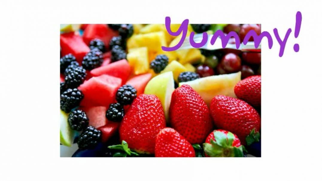 ⁣Yummy Fruit Song for Kids