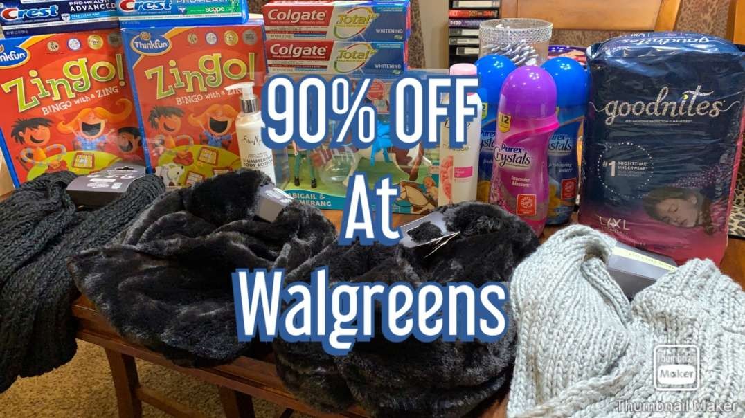 ⁣90% Savings on Products at Walgreens
