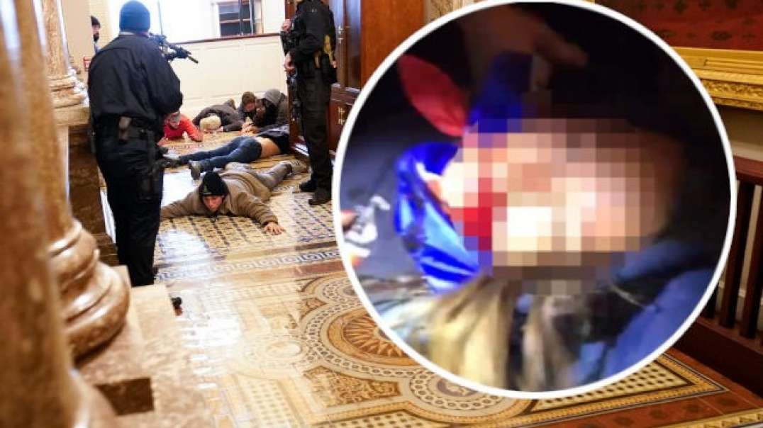 ⁣Proof lady Shot at Capitol Riot is NOT DEAD it was Fake!