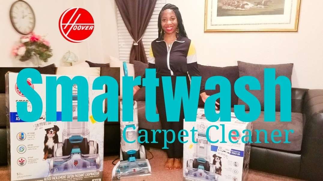 ⁣Smartwash Automatic Carpet Cleaner #CarpetCleaning