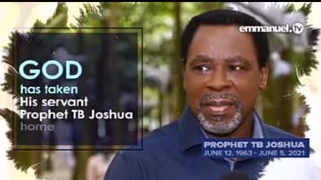 ⁣Trending: T.B JOSHUA IS DEAD/ HE KNEW THE DATE OF HIS DEATH /Rip