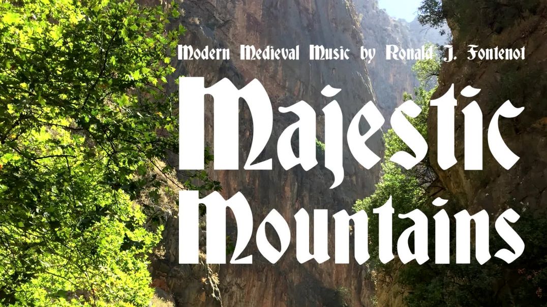 Majestic Mountains by Ronald J Fontenot