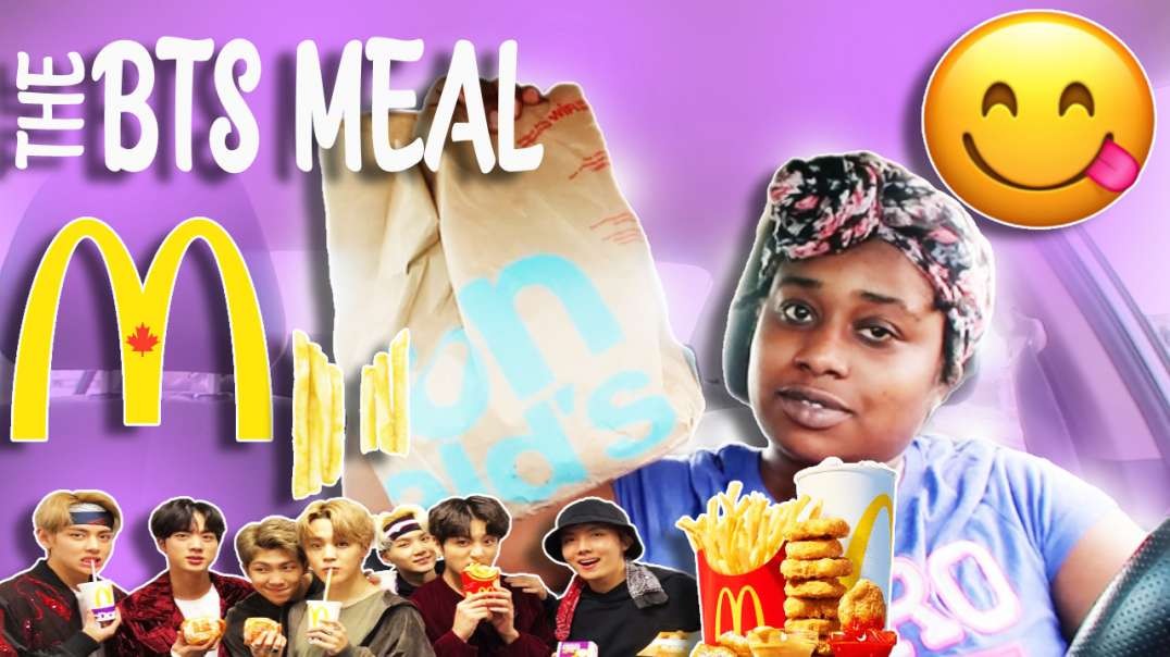 ⁣BTS MEAL FROM MCDONALD'S