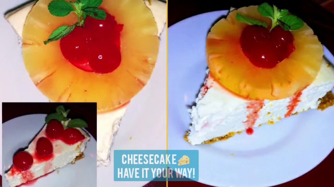 ⁣Mouth Watering Cheesecake