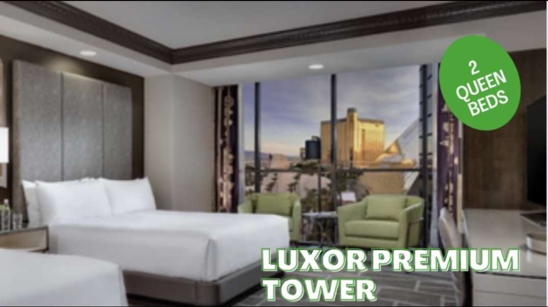 ⁣Luxor Las Vegas Hotel Room Tour
