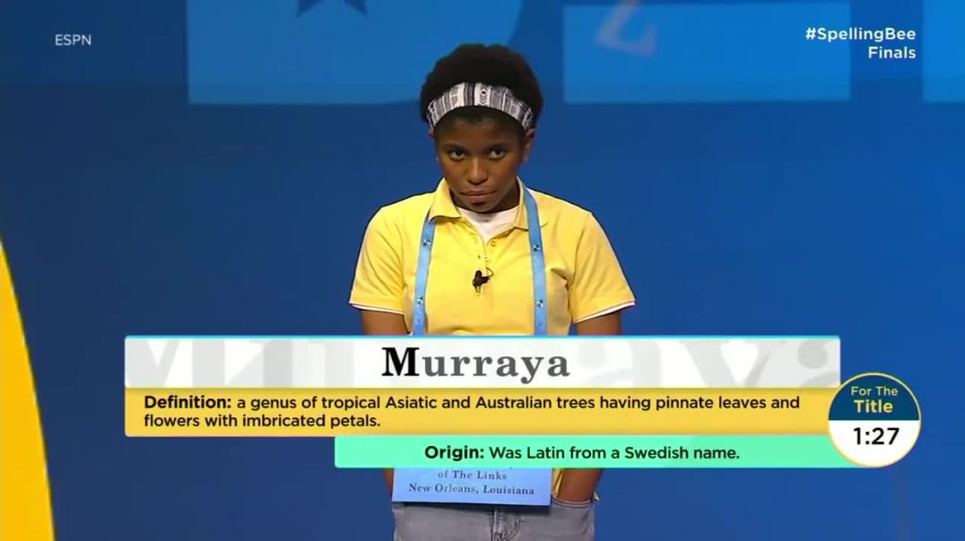 Zaila Avant-garde inspires as history-making Spelling Bee champ l WNT