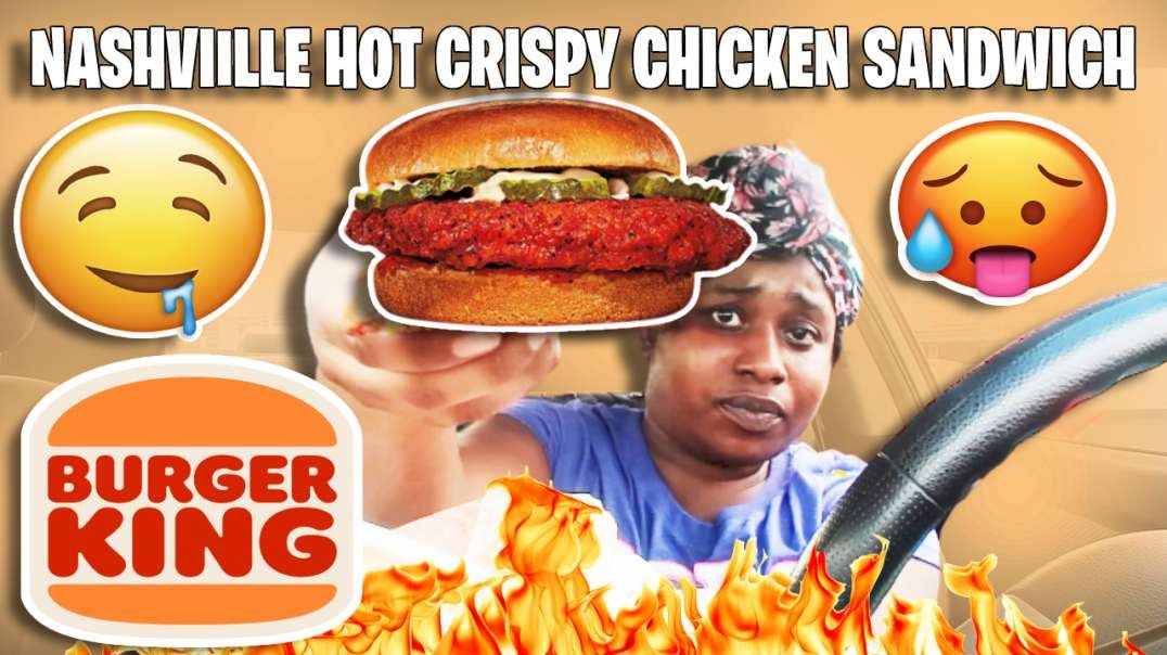 ⁣BURGER KING'S NEW NASHVILLE CHICKEN SANDWICH