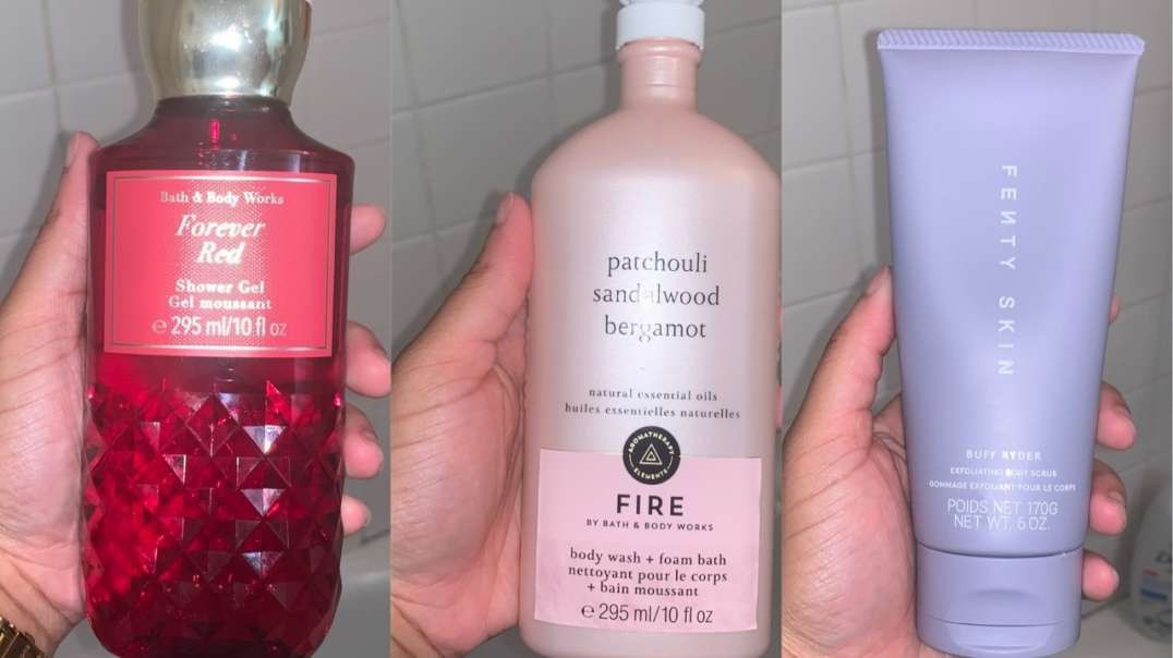 WHAT'S IN MY SHOWER SUMMER 2021