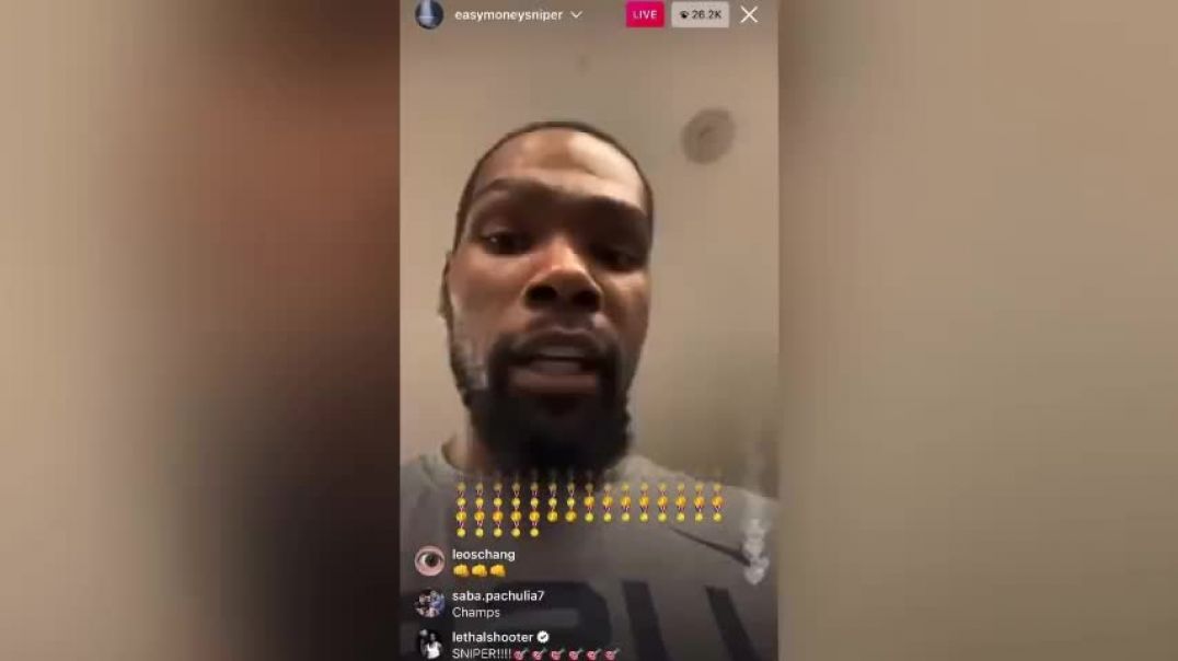 ⁣Kevin Durant talks sh*t about haters who didnt believe Team USA would Win Gold in tokyo