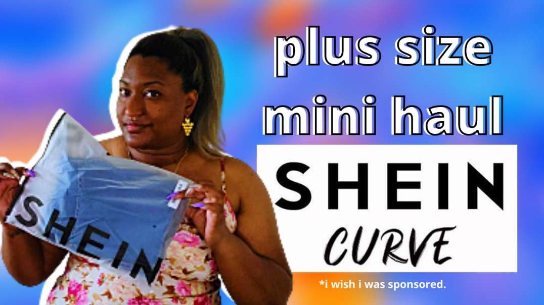 ⁣SHEIN PLUS SIZE CLOTHING, JEWELRY AND SHOE HAUL #msrealeyes