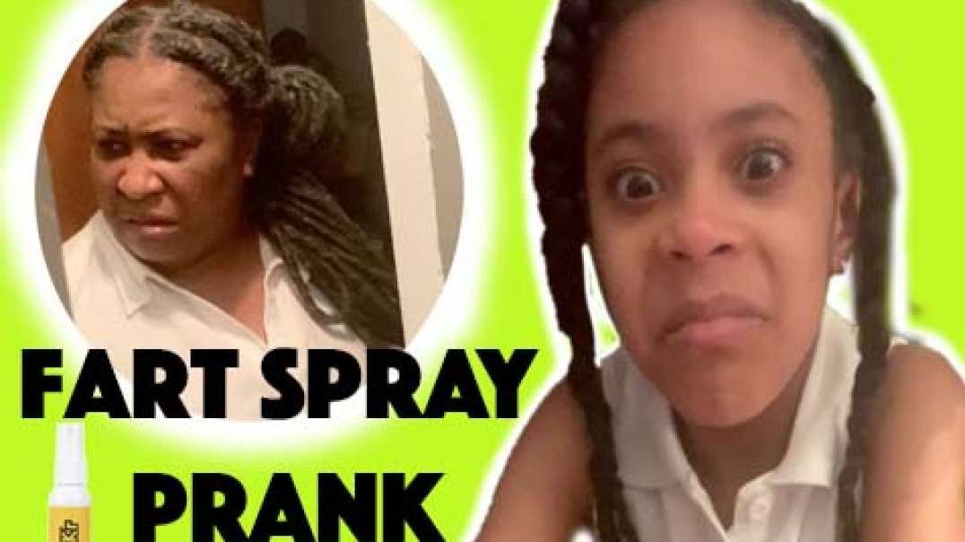 Fart Spray Prank On Family | GONE WRONG | Jokr Potent Fart Spray | MeetTheLees
