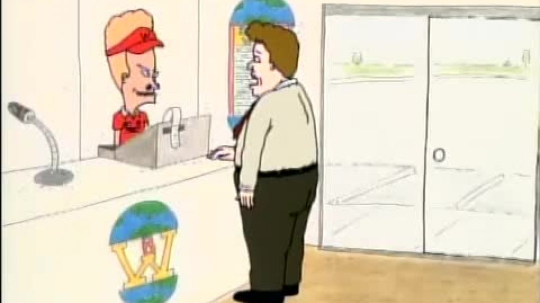 ⁣Beavis and Butt-Head: S02xE07: Customers Suck (End)