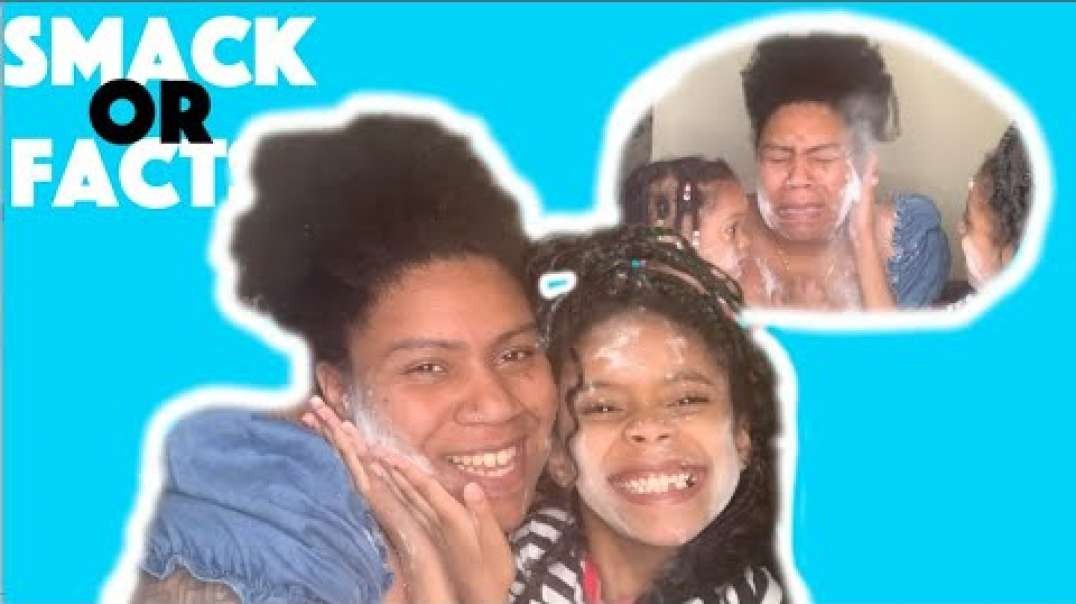 ⁣Smack Or Facts Challenge With Baby Powder | Part 1 | This Wasn't A Good Idea | MeetTheLees