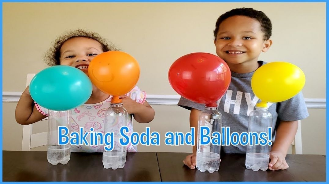 ⁣Baking soda and balloons take 2