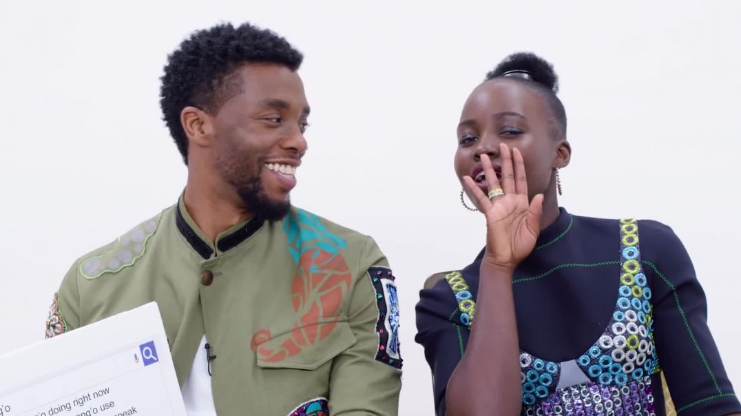 ⁣Black Panther Cast Answer the Web's Most Searched Questions
